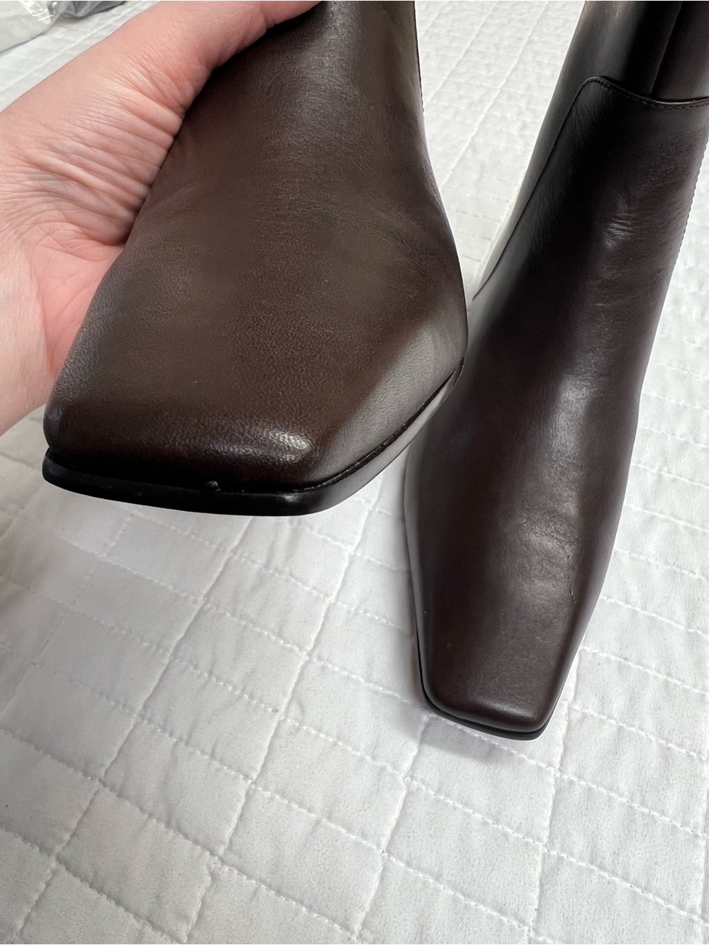 Madewell The Lexie Ankle Boot in Turkish Coffee Brown Leather Size 8 NWOB - Picture 16 of 16